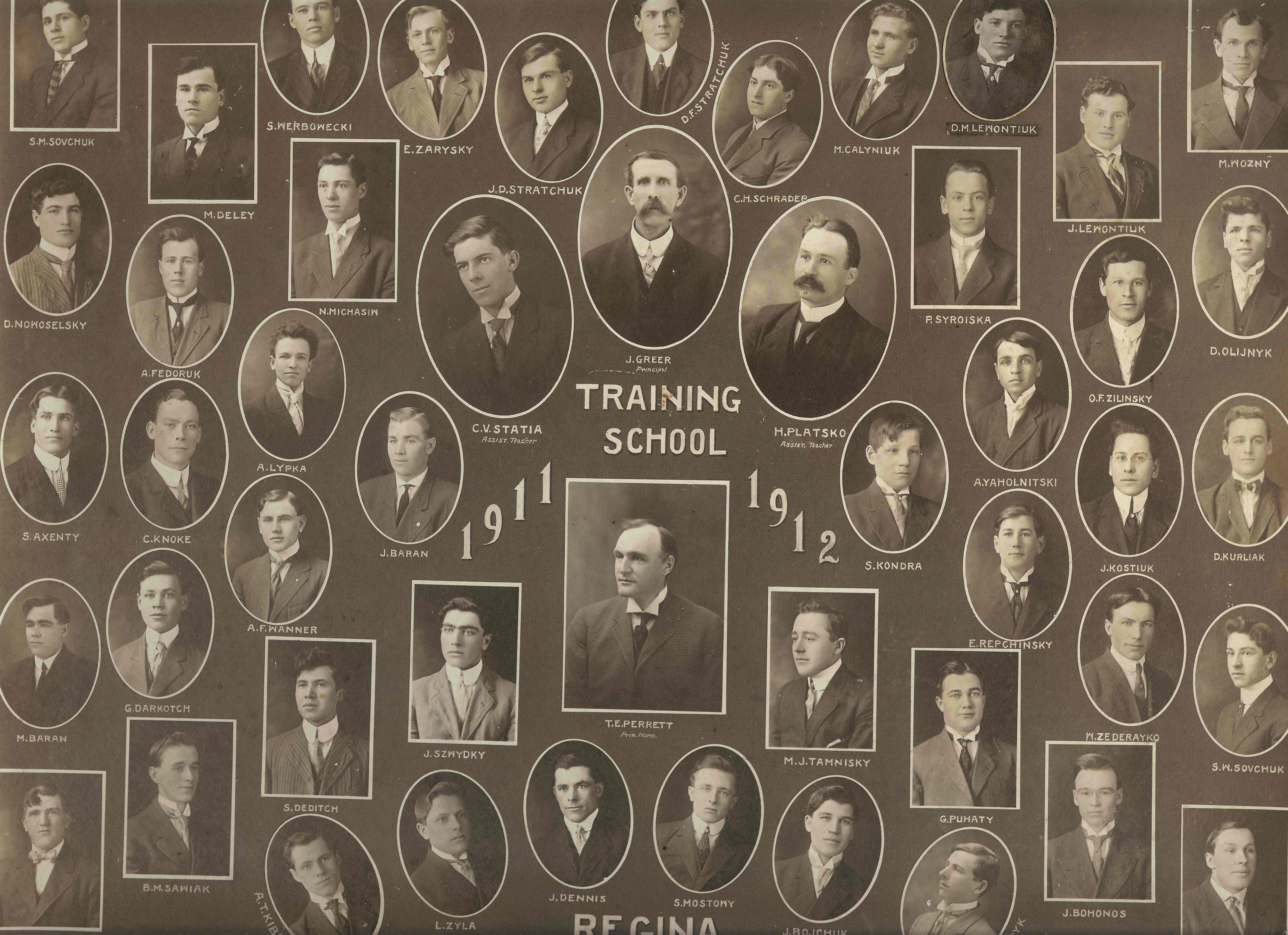 Training School for Teachers in Foreign Speaking Communities, Dewdney AVenue, Regina, Saskatchewan, 1909-1917